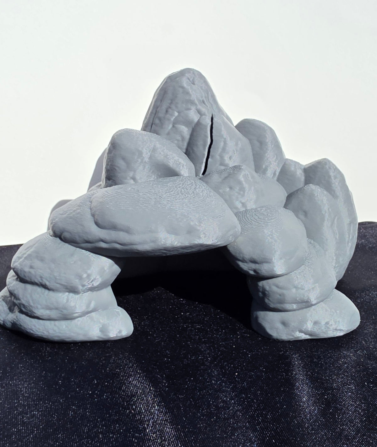 Grey Stone Contour Hide